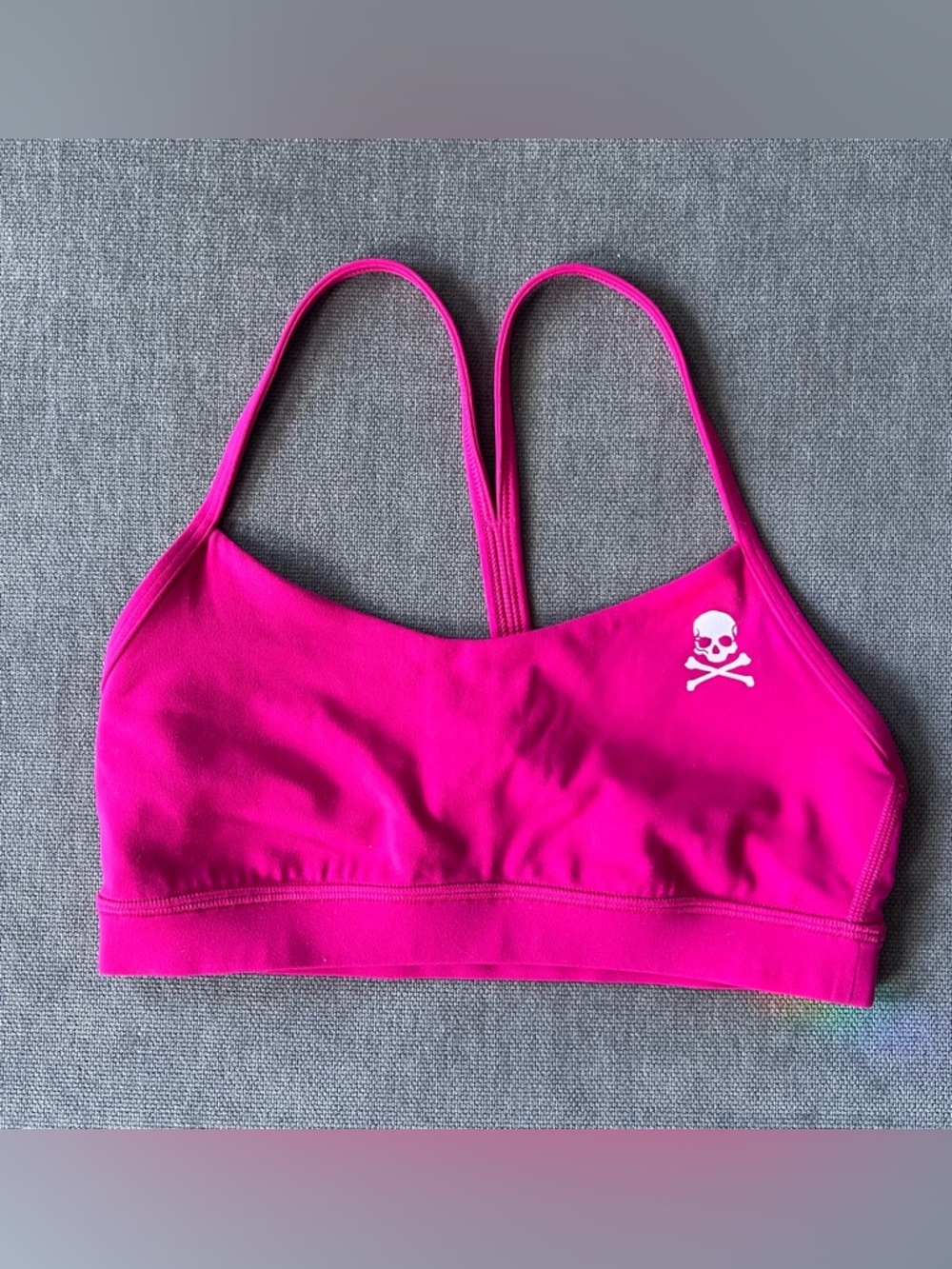 Lululemon Flow Y Nulu Bra *Light Support, A–C Cups Sonic Pink 6 Soulcycle